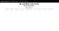 Desktop Screenshot of bjorkheims.com